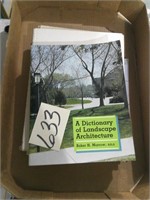 Book Lot – A Dictionary of Landscape Architecture