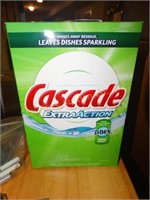 11 LB Box of Cascade dishwashing det, sealed