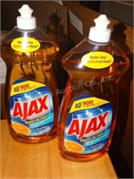 2 bottles Ajax dish soap, sealed