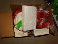 Box of paper products,