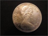 A 1965 Canadian Silver Dollar