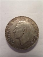 A 1950 Canadian Half Dollar