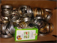 Canning jar bands and lids