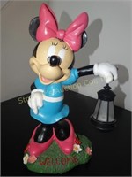 Disney Minnie Mouse lighted lawn ornament 14"h