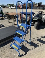 BALLYMORE 3' Portable Steel Step Ladder