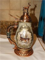 Bradford Exchange, "Forest Monarch" beer stein,