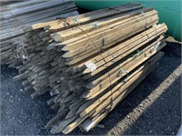 Pallet with Approx. (400) 6'x2" Wood Tree Stakes