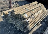 Pallet with Approx. (380) 6'x2" Wood Tree Stakes