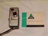 Sears tower 8mm movie camera model T92 w/manual