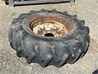 FIRESTONE 14.9-24 Tractor Tire & Rim