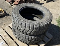 (2) COOPER 35x12.50R20LT Tires