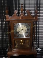 Stellar 31 day mantle clock, w/key, 25"h