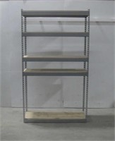 4'x 18"x 7' Metal Shelf W/ Shelves