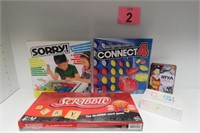 New Games - Sorry, Scrabble & More