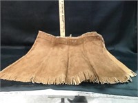 COWHIDE SKIRT SIZE 7