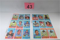 1971 Topps Cards w/ Butkus - Bob Griese