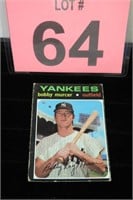1971 Bobby Murcer NY Yankees Card