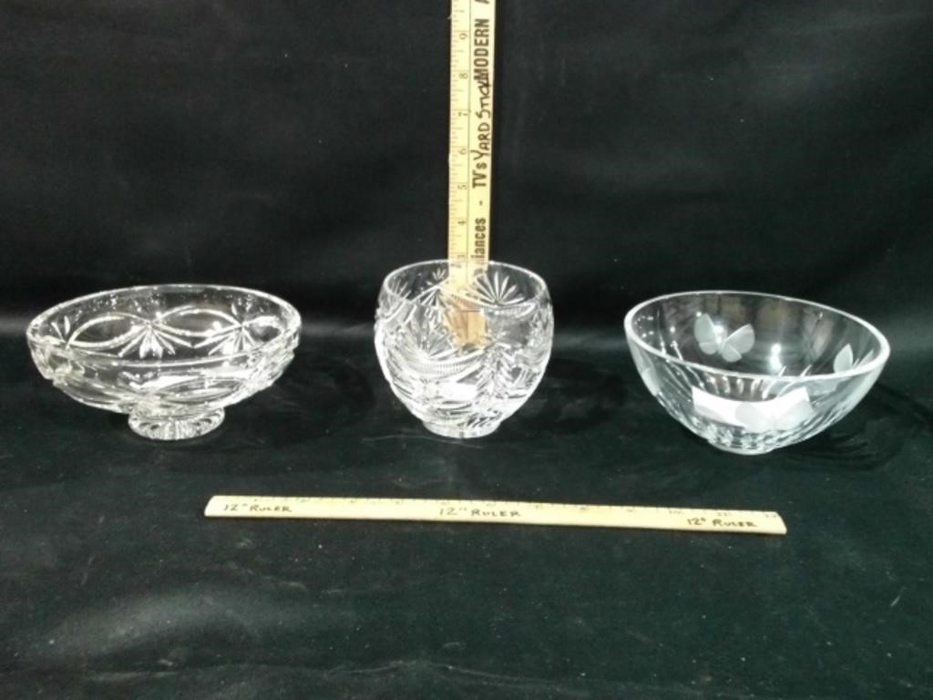 WATERFORD CRYSTAL BOWLS