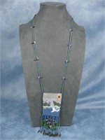 Beaded Chain W/Pouch