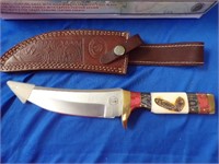 Eagle Feather Bowie Knife