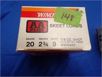 Winchester Skeet Load 20 Ga 2 3/4 9 Shot Full