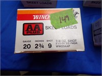 Winchester Skeet Load 20 Ga 2 3/4 9 Shot Full