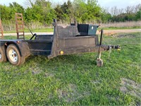 2015 Heavy Duty Skid Steer Trailer