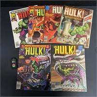 Rampaging Hulk Magazine 6 Issue Lot