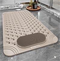 Non-Slip Shower Mat with Drain Holes Suction Cups