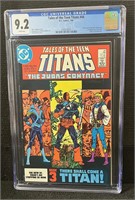 Tales of the Teen Titans 44 1st Night Wing CGC 9.2