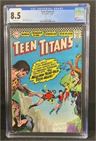 Teen Titans 2 CGC 8.5 DC Silver Age