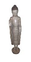 20 in. Standing Thai Buddha Decorative Statue