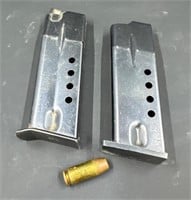 2 - 40 cal Clips (mfg unknown)