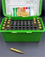 Ammo - 204 Ruger 10 Live Rounds and some Brass