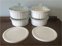 4 Corning Ware 1 1/2 quart bowls