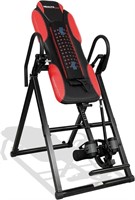 Health Gear Deluxe Inversion Table, Red/Black