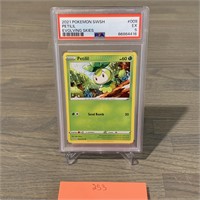 Crimp Error Petilil Pokemon Card PSA 5