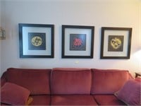 A Collection of Framed Foil Works - 3