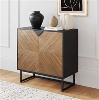 Nathan James Wood Accent Modern Cabinet