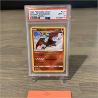 PSA 10 Radiant Charizard Pokemon Card