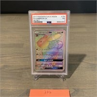 PSA 7 Rainbow Umbreon GX Pokemon Card