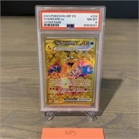 PSA 8 Gold Charizard EX Pokemon Card