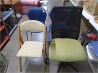 OFFICE CHAIRS QTY (4)