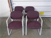 OFFICE CHAIRS QTY (4)