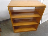 TWO SIDED BOOK SHELF UNIT 36" X 21 1/2" X 42"