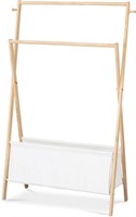 Simple Clothing Rack with 2 Top Rod
