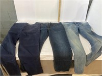 3 Pairs of Men’s 34 x 32 jeans