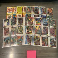 1988 Dinosaurs Attack Complete Card Set