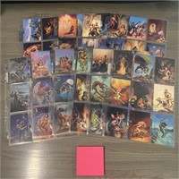 Complete Set of Rowena Trading Cards