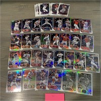Topps Chrome Baseball Card lot